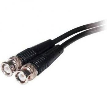 TESTEC - 81021 Cavo di misura BNC 1.00 m Nero 1 pz