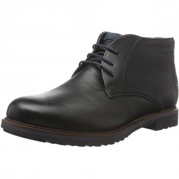 Sioux Enrik-Lf, Bottes courtes avec doublure chaude homme - Noir - 40.5 EU