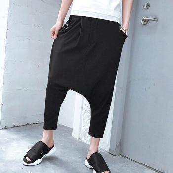 Pantalon d'été pour hommes en imitation chanvre
