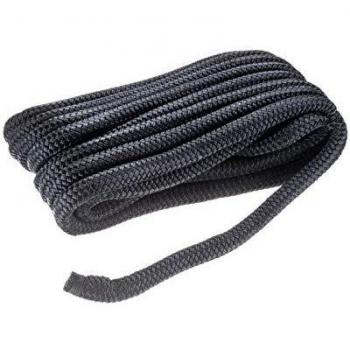 Cuerda de Nylon Trenzada Negra 19 mm x 10.5 m