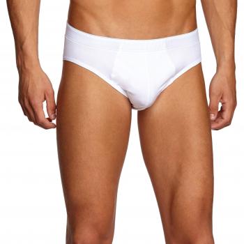 Hanro höher geschnittener Slip, Größe M, Weiß