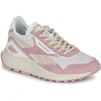 Baskets en cuir classique Reebok Legacy AZ rose pour femme