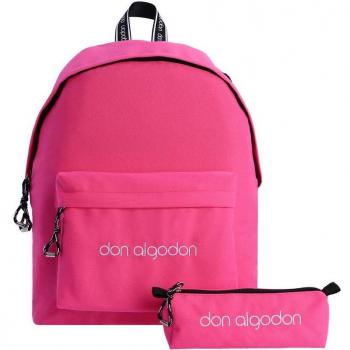 Mochila de mujer Don Algodón Atina con cremallera