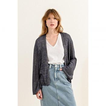 Chaqueta oversize de mujer Molly Bracken en lurex