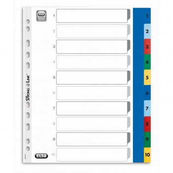 Feuillets Intercalaires Oxford A4+ 11‑gaats PP Couleur