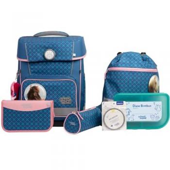 School-Mood Champion Pro 7-Piece Backpack Set Blue