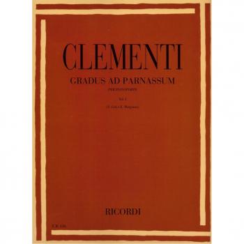 Partitions classique RICORDI CLEMENTI M. - GRADUS AD PARNASSUM VOL I - PIANO Piano