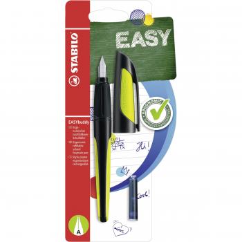 Penne Stabilo Scuola EasyBuddy Nero/Lime