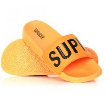Ciabatte Superdry Core Vegan Pool arancio nero - 46/47