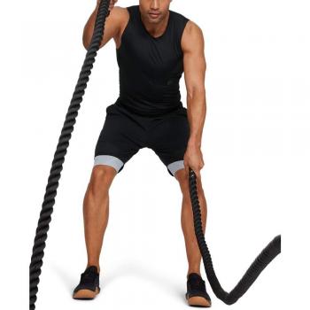 Canotta Under Armour Rush Compressione Senza Maniche Uomo Nero