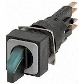 Interruttore a Pulsante Eaton Verde 18x18 mm