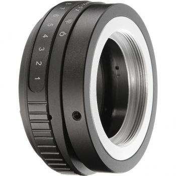 Adaptador de inclinación 360° M42 para cámaras Fujifilm X