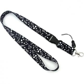 Cute Music Note Neck Strap
