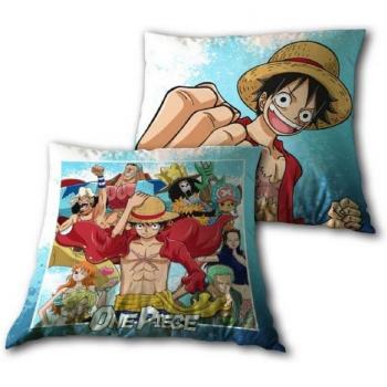 Coussin One Piece Luffy 40x40 cm 100% Coton