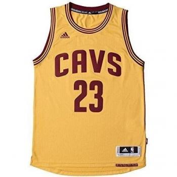 Adidas Int Swingman - Camiseta para hombre, color amarillo / rojo