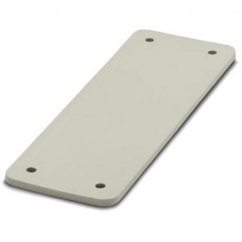 Piastra di copertura industriale HC-B 10-AP-GY - Confezione da 10 pezzi