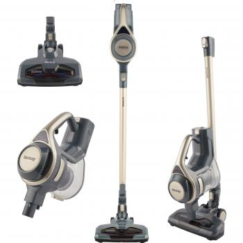 Beldray Airgility Cordless Vacuum Cleaner (Titanium, Silver/Grey,Gold)