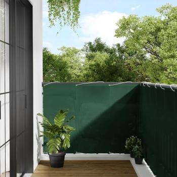 Varanda Verde Escura Tela de Proteção 120x1000 cm – VidaXL