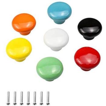 Pomelli Fungo Ceramico Dylan 7 Unità