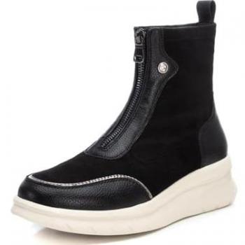 Botines de mujer Xti 143199 con cremallera en el empeine
