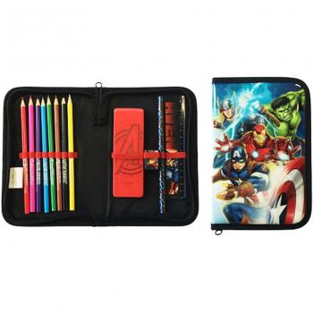 Marvel Avengers Premium Zippered Pencil Case