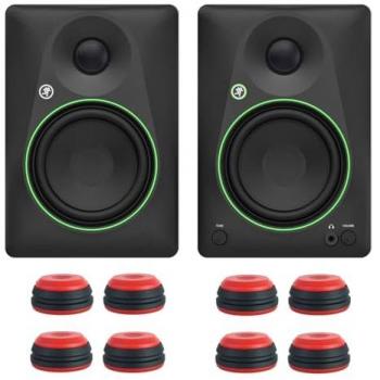 Mackie CR5BT Aktiv-Passiv Lautsprecher mit Boxenfüßen