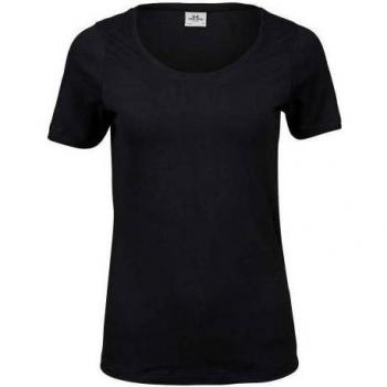 Tee Jays Women’s Stretch T‑Shirt (XL, Dark Blue)