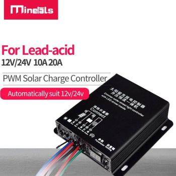 PWM Charging Solar Street Light Controller, 12V/24V, 10A/20A