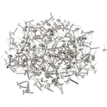 200pcs Silver Brads for Scrapbooking