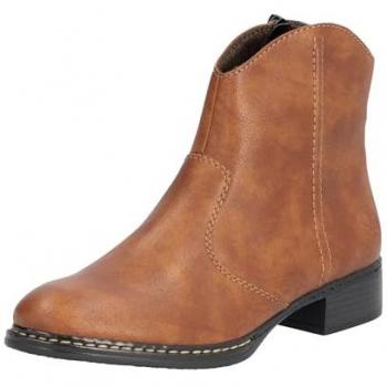 Cowboy Stiefelette RIEKER Gr. 42, braun (zimt) Damen Schuhe