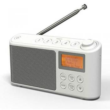 Radio Portatili Alimentata a Corrente e Batteria Ricaricabile
