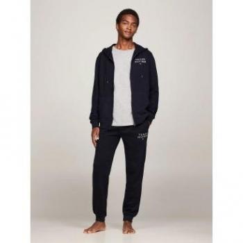 Felpa con cappuccio Tommy Hilfiger Original Full Zip blu marino bianco - S
