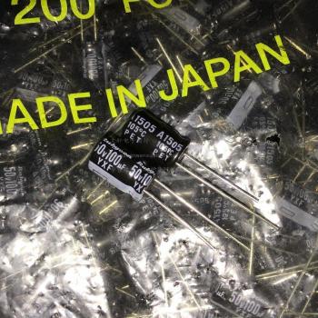 10er Pack Rubycon YXF E-Kondensatoren 50V 100µF Hochfrequenz niedrige Impedanz