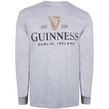 Guinness Harp Marl Long-Sleeve T-Shirt for Men