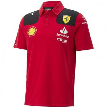 Ferrari T-Shirt Collo Camicia 2023 XL Rosso