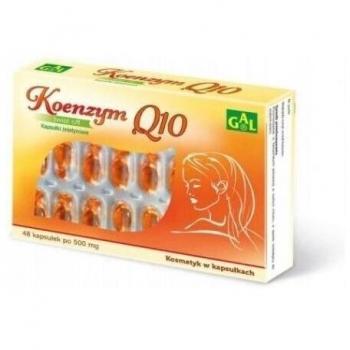 GAL, koenzym Q-10, kosmetyk w kapsułkach, 48 kapsułek twist-off