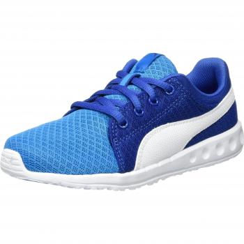 Puma Carson Runner 400 Mesh Ps, Scarpe da Ginnastica Basse Unisex – Bambini, Blu