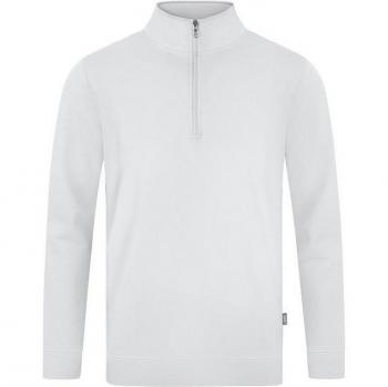 Jako Doubletex Sweatshirt Ziptop in Weiß