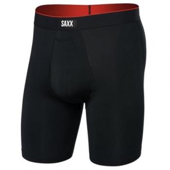 Bóxer SAXX Malla Multi-Deporte Negro Puro