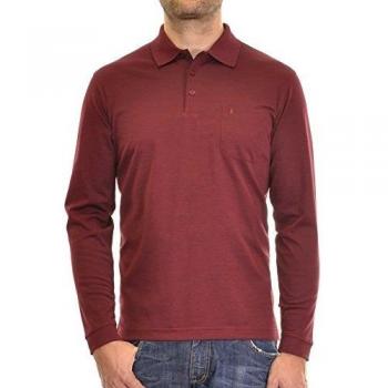 RAGMAN Poloshirt für Herren, Farbe Rot, Größe S