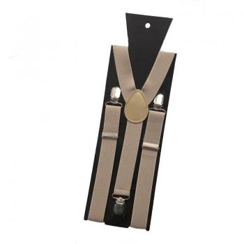 Tirantes elásticos para hombre con clip