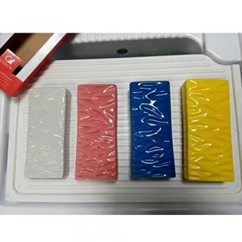 Umidificatore Ceramico Rilievo - Colori Assortiti