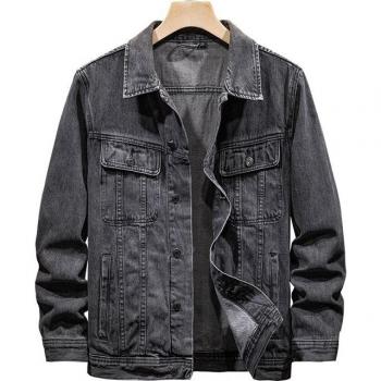 Autumn Casual Denim Jacket for Men