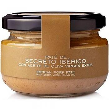 Iberisches Paté vom Secreto-Schwein, aromatisiert mit extra-nativem Olivenöl