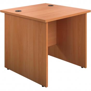 Tc 800x800 Beech Panel Desk