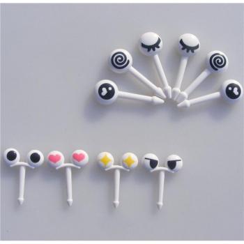 Picks à Fruits avec Yeux Rigolos