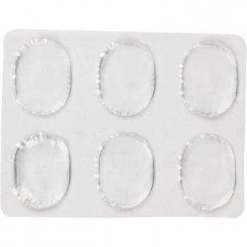 6 Stks/set Gel Pads voor Snare Drum
