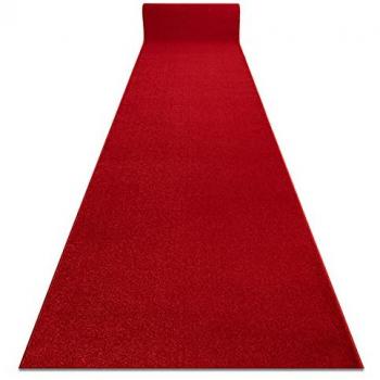 Karmel Plain Red Runner 140 cm x 290 cm