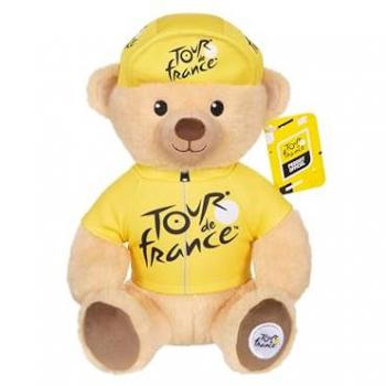 Tour de France Teddy Yellow Racing Jersey 24 cm