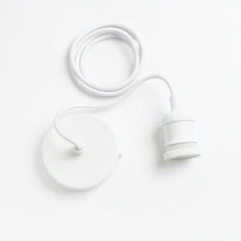 Cassie 1.5 m E27 Pendant & Complementary Ceiling Rose